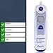 [FDA & CE Approved]Morpilot® Digital Thermometer Forehead & Eardrum Dual Mode for Adult and Child Medical Quality Fast 1 second and Accurate measurement 20 Memory Recall Safe and Hygienic(Blue)