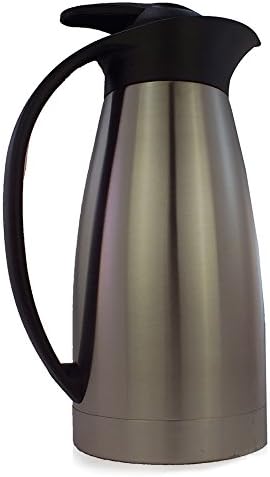 Thermos - Best Coffee Carafe Flask in Silver & 53 Ounces