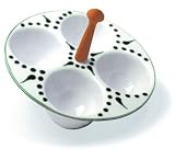 CERAMIC EGG POACHER