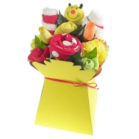 Bright Baby Clothes Flower Box