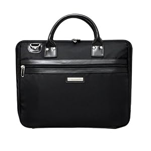 ASUS Eee PC Seashell 1005PR-PU17-BK 10.1-Inch Black Netbook Carrying CaseCrown Black Portable Slim Briefcase/Messenger Bag