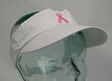 Pink Ribbon Visor - Breast Cancer Awareness