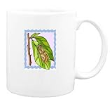 Mug with bug, butterfly, pattern, clothes, insect, wings, moth