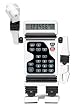 Hog Wild Robot Calculator - White