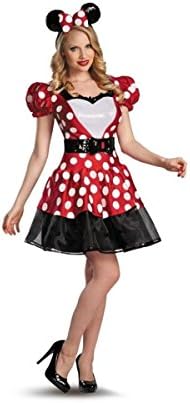 Glam Red Minnie Mouse Womens Costume deluxe