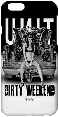 Custom Phone Hard Case cover UNIT Motocross Dirty Weekend DIY Design- Snap (iPhone 6)
