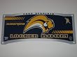 BUFFALO SABRES 19" x 8" Plastic Clubhouse LOCKER ROOM SIGN with Team Colors & Logo