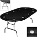 Texas Holdem Poker Table w/ Racetrack & Folding Legs