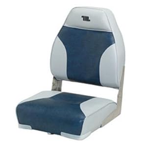 Hiback Plastic Frame Fold Seats - Available in Various Colors by