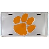 Clemson University NCAA Chrome License Plate