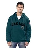 Philadelphia Eagles Crest Full Zip Hooded Sweatshirt