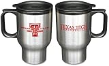 Texas Tech Red Raiders Stainless Steel Travel Mug (Set of 2)