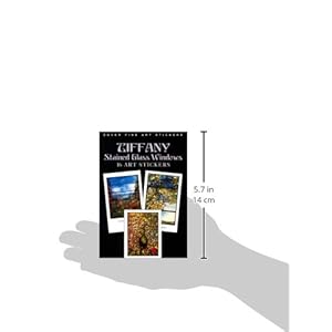 Tiffany Stained Glass Windows: 16 Art Stickers (Dover Art Stickers)