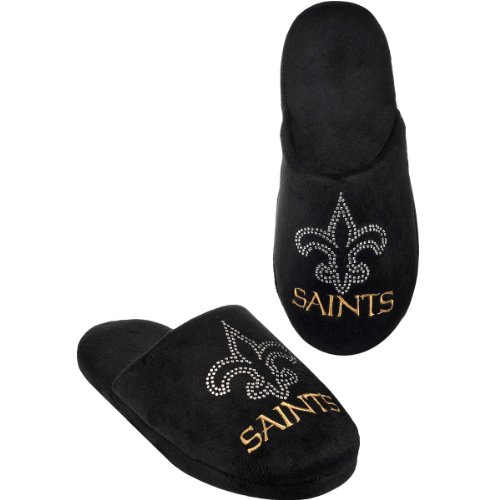 NFL New Orleans Saints Women's Slippers Extra Large