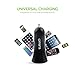 Omars 3.4A 17W 2-Port USB Car Charger Adapter for Apple and Android Devices