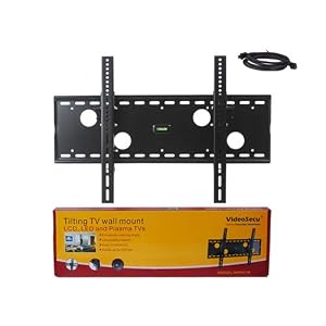 VideoSecu TV Mount 1TR Tilting Wall Mount Bracket for Revolution HD S46LTD Plasma 46 inch HDTV TV with Free 7FT HDMI Cable