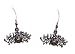 Volleyball Mom Sterling Silver Pierced Earrings