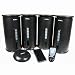 Cables Unlimited Audio Unlimited SPK-VELO-4KIT Premium 900Mhz Wireless Indoor/Outdoor 4 Speaker System (Black)