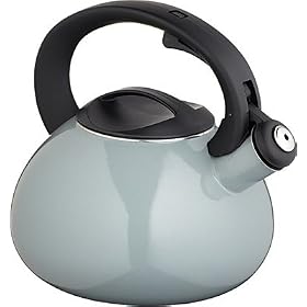Kitchen Craft Le'Xpress Whistling Kettle - Grey, 2.4 Litre