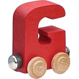 NameTrain Bright Finish Letter Cars - G