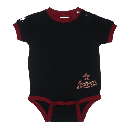 Majestic Houston Astros MLB Baby / Infant One-Piece Bodysuit / Romper / Onesie (Size: 3-6)