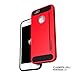 Caseguru Armor Guard Slim Fit Case for iPhone 6 / iPhone 6S (4.7 Inch) [Stand Feature] - Red