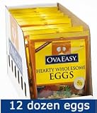 Discounts OvaEasy Powdered Whole Eggs - Case (12 x 4.5 oz Bags) by Nutriom, LLC