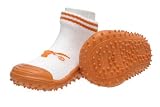 Skidders University of Texas Longhorns Kids Slip-Resistant Indoor/Outdoor Slip-On Hybrid Shoes with Socks