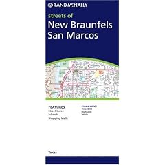 Rand Mcnally New Braunfels/san Marcos, Texas (Rand McNally Folded Map: Cities)