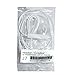 Samsung OEM 3.5mm Tangle Free Stereo Headset with Microphone, Call Answer/End Button and Volume Controls for Samsung Galaxy S7 S6 S5 S4 S3 (Bulk Packaging)