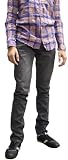 City Riot Printed Guys Denim Jeans in Grey by Insight Clothing