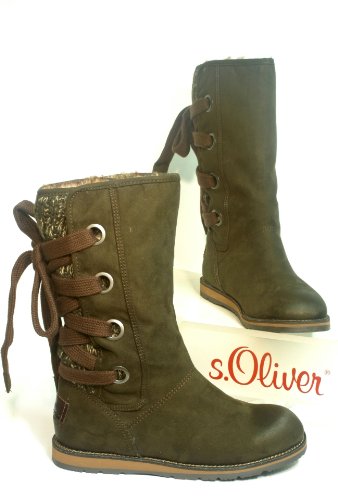 s.Oliver TREND Stiefel mocca / braun Gr. 38