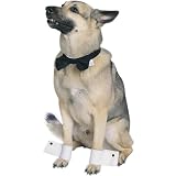 Tuxedo Bow Tie Collar & Cuffs Dog Costume
