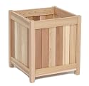 All Things Cedar PL20-Set 20" Planter Box with Trellis
