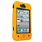 iFrogz IP4BF-ORG/BLK BullFrogz Case for iPhone 4 - 1 Pack - Retail Packagin ....