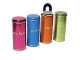 Produkt-Bild: Pad Dosen Metallic mit Padheber 4 Sorten sortiert von James Premium&reg; SET 2012-1 + Milchaufsch&auml;umer Turbo + Glasschokostreuer + Entkalker Konzentrat f&uuml;r alle Kaffeemaschinen