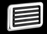 AMI Billet Side Vehicle Vents Rectangle w/ Lines- Polished Finish