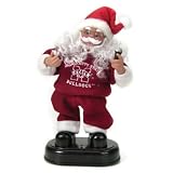 NCAA Mississippi State Bulldogs Animated Santa 12