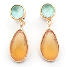 Drop Stud Earrings by Michael Vincent Michaud