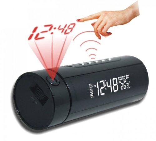 Soundmaster UR922 Uhrenradio mir Projektion und IR-Sensor