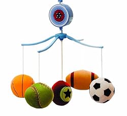 Bedtime Originals Super Sports Musical Mobile