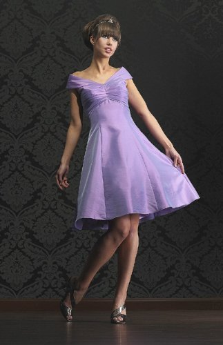 Abendkleid / Cocktailkleid, flieder, Größe:34
