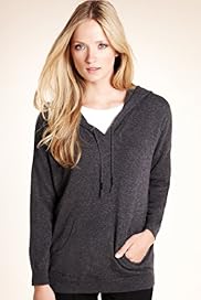 Autograph Pure Cashmere Hooded Jumper