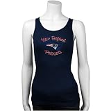 New England Patriots Ladies Navy Blue Playtime Tank Top