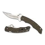 Spyderco Szabo Folder Carbon Fiber Plain Edge Knife