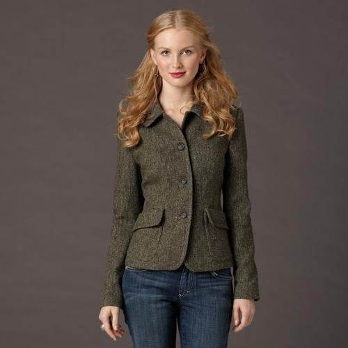 Constance Jacket Color: DARK GREEN