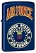 Navy matte finished lighter with US Air Force emblem.