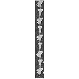 Logo Art Texas Tech Red Raiders Sterling Silver Team Font and Logo Bracelet