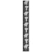 Logo Art Texas Tech Red Raiders Sterling Silver Team Logo Bracelet