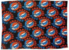 Grateful Dead デッドベア/SYF/ マイクロフリースブランケット MICRO FLEECE BLANKET (SYF Black)